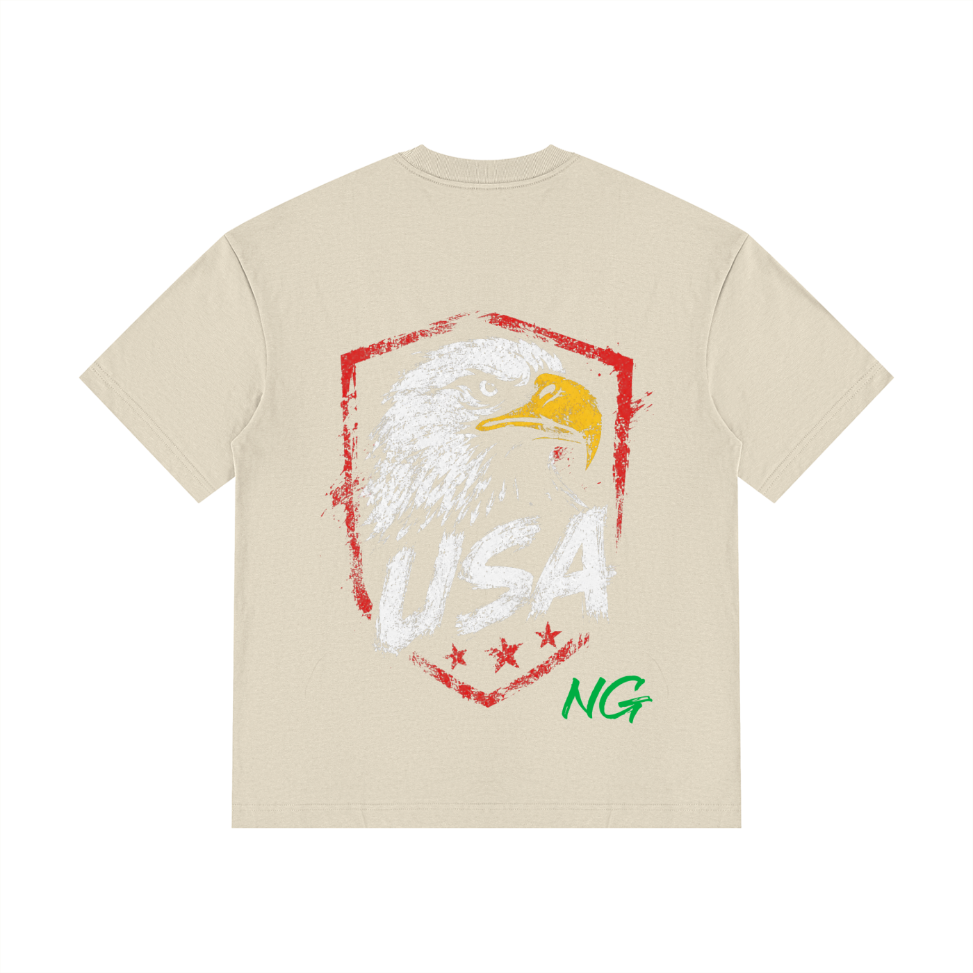 Unisex Drop Shoulder Cotton T-Shirt