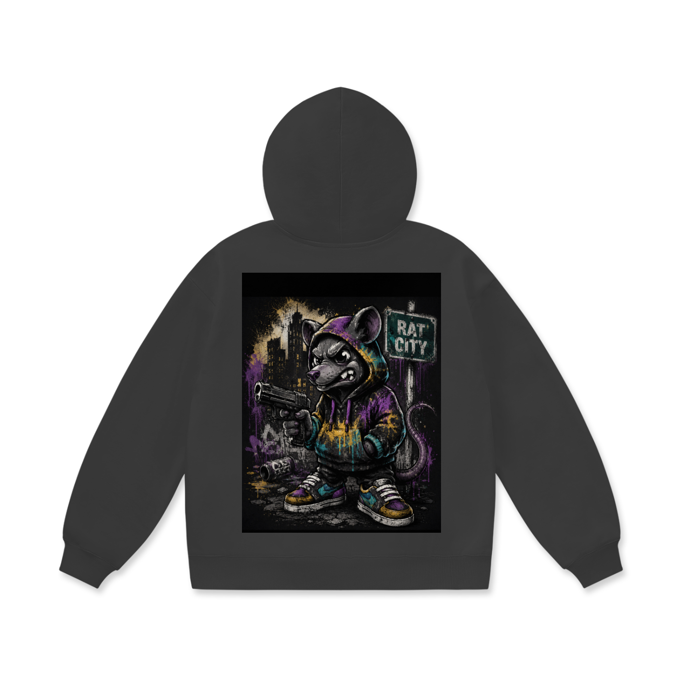 Oversize Heavyweight Fleece Hoodie