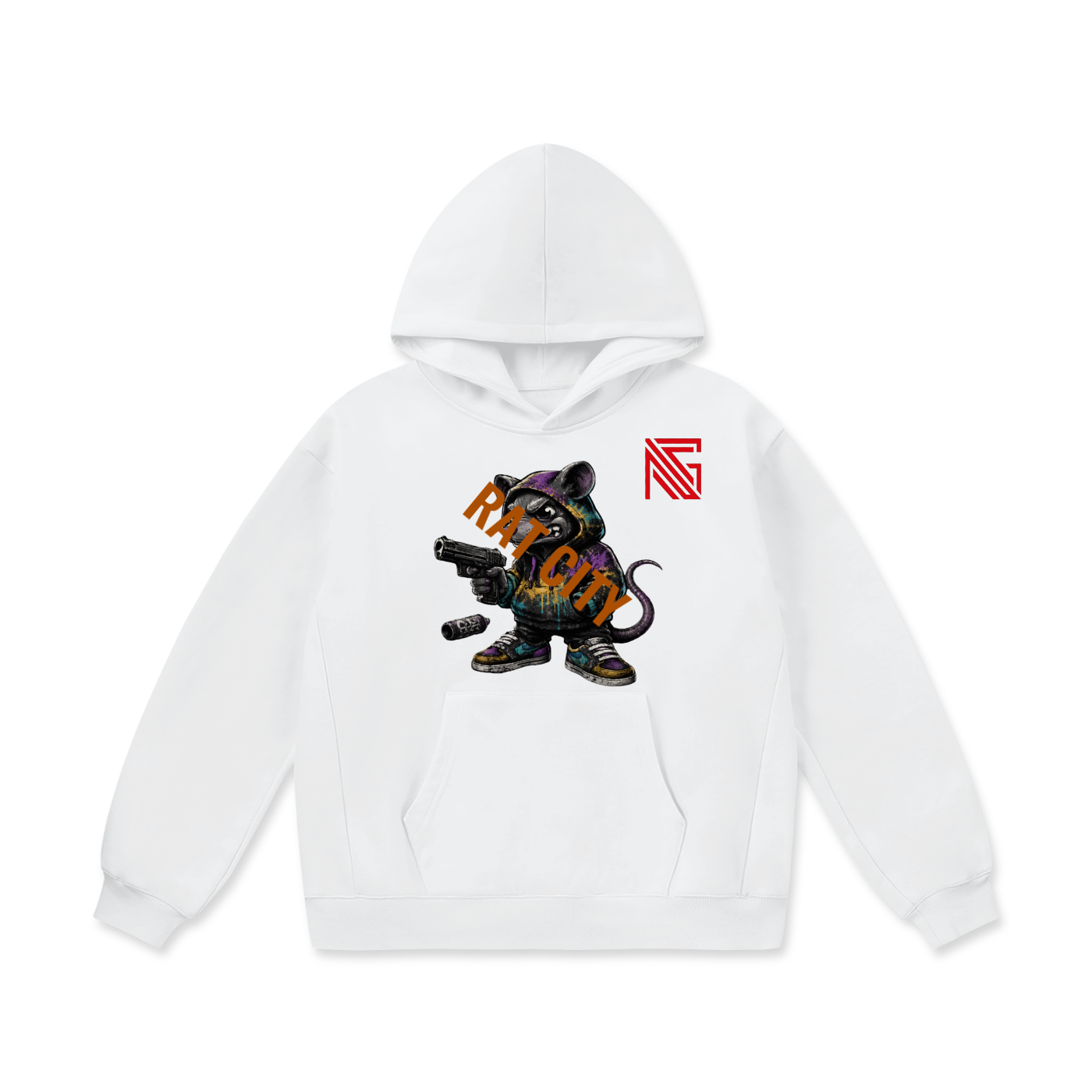 Oversize Heavyweight Fleece Hoodie
