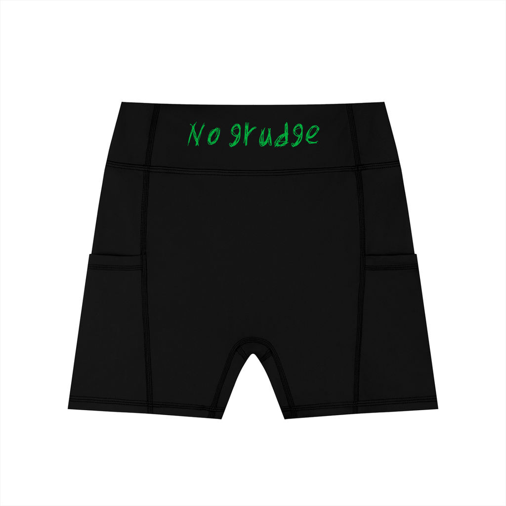 Women's High-Waisted Pocket Biker Shorts