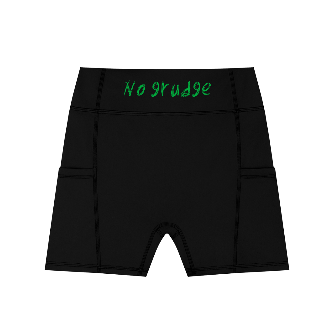 Women's High-Waisted Pocket Biker Shorts