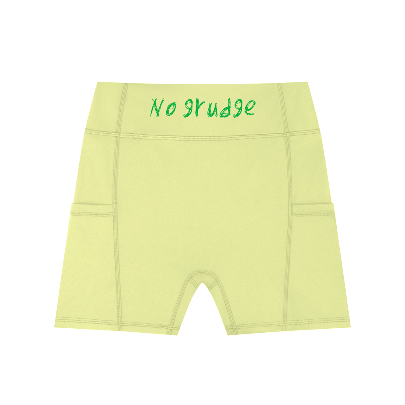 Women's High-Waisted Pocket Biker Shorts