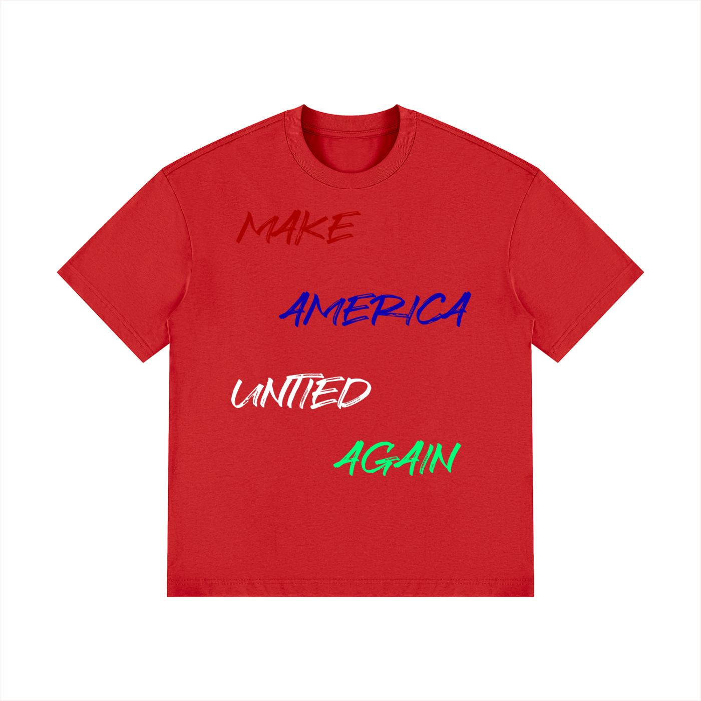 Unisex Drop Shoulder Cotton T-Shirt