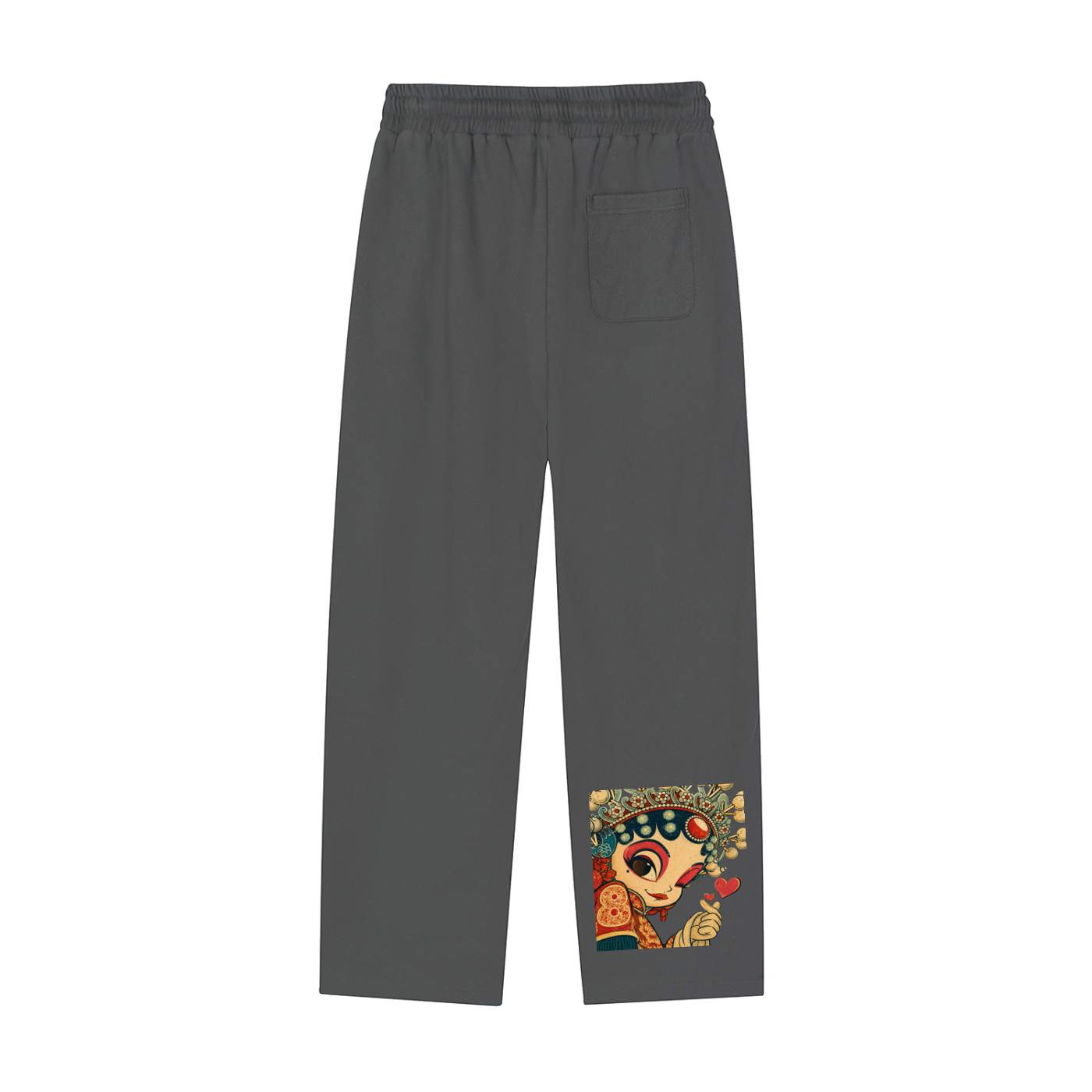 Reflection Striped Straight-Leg Sweatpants