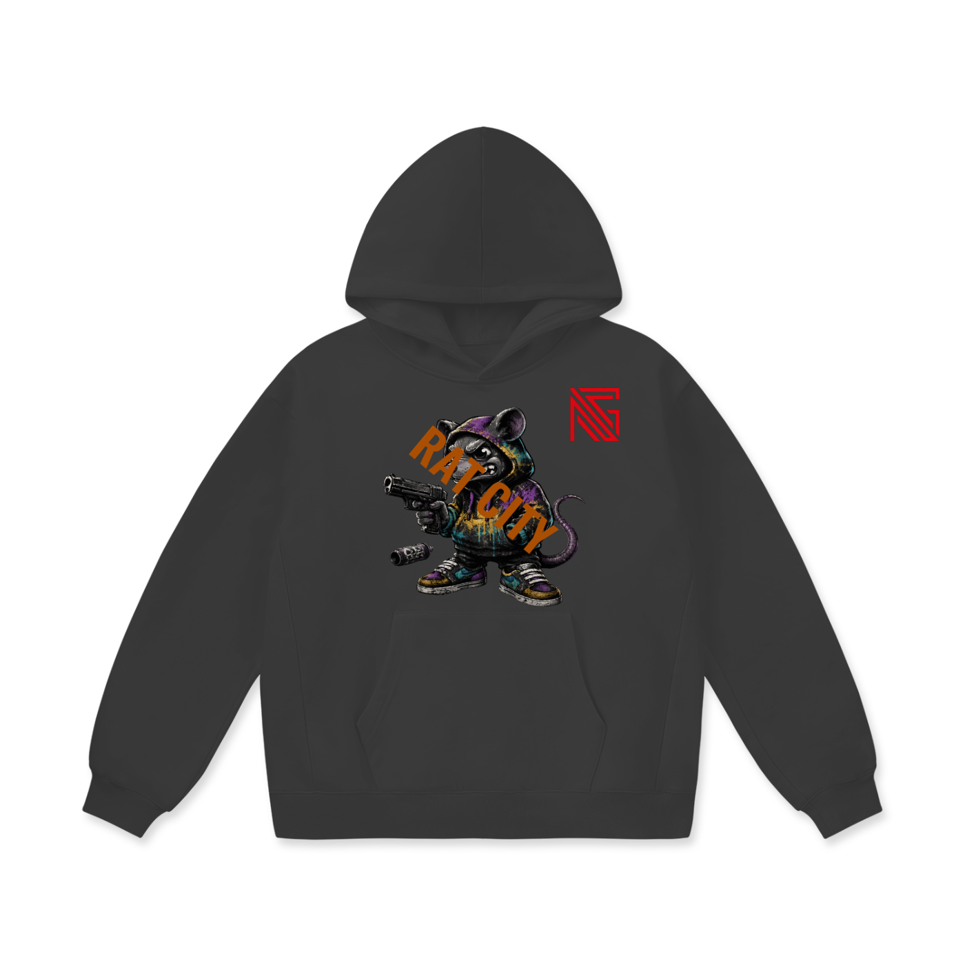 Oversize Heavyweight Fleece Hoodie