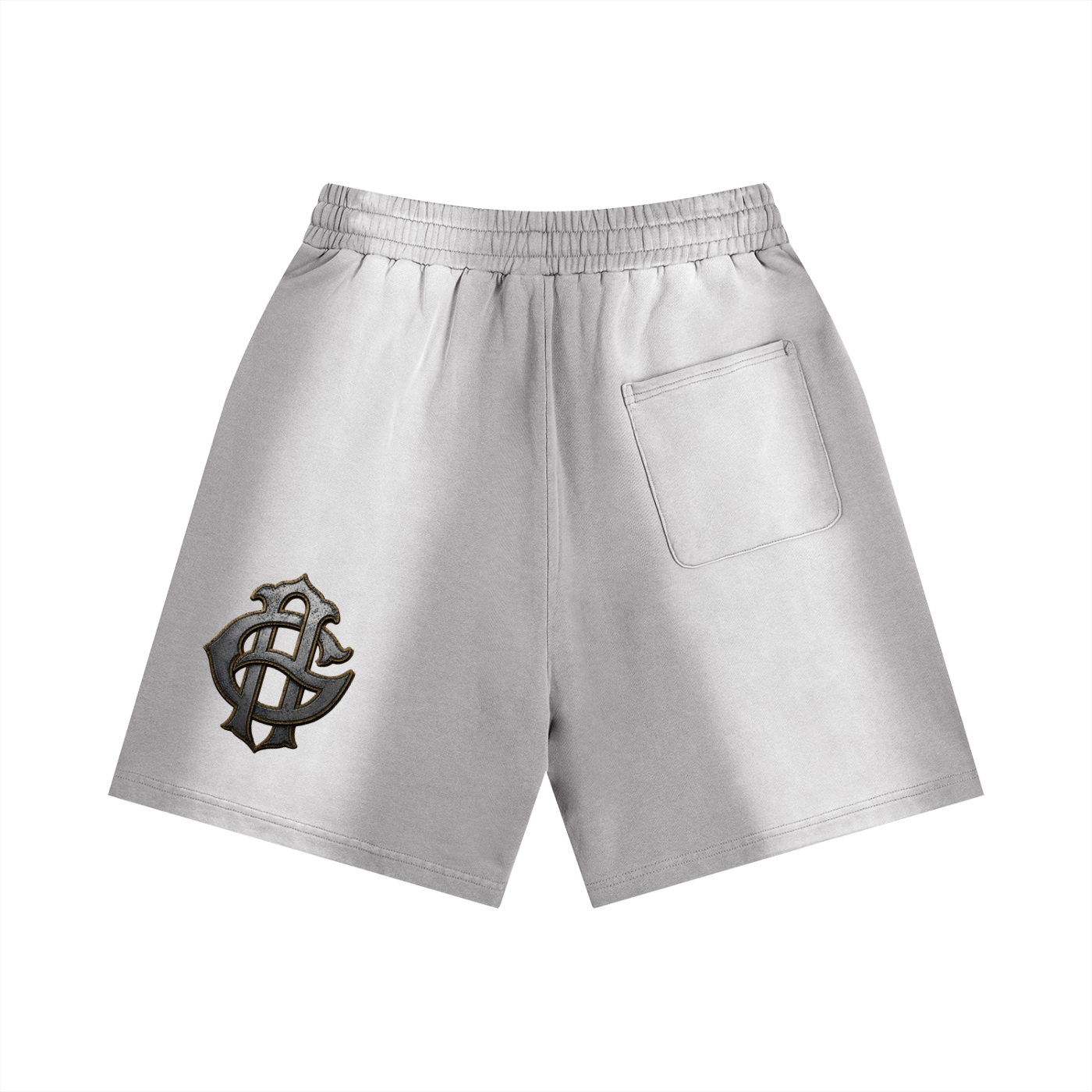 Sun Fade Distressed Shorts