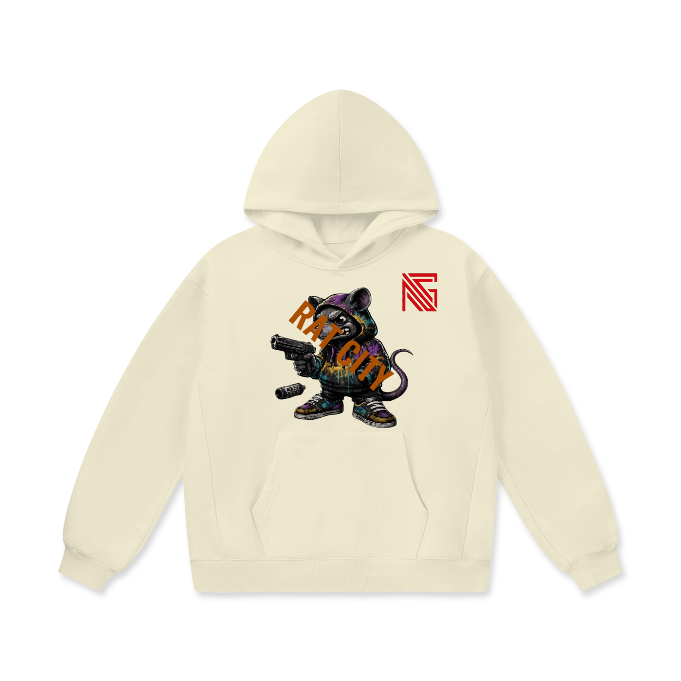 Oversize Heavyweight Fleece Hoodie