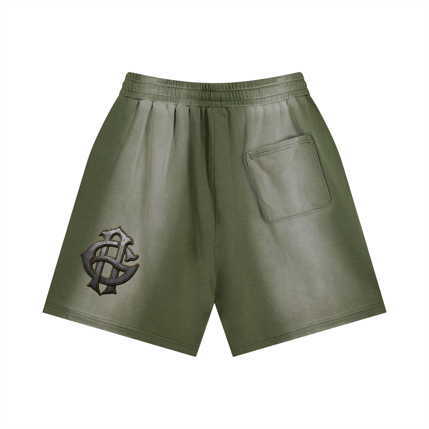 Sun Fade Distressed Shorts