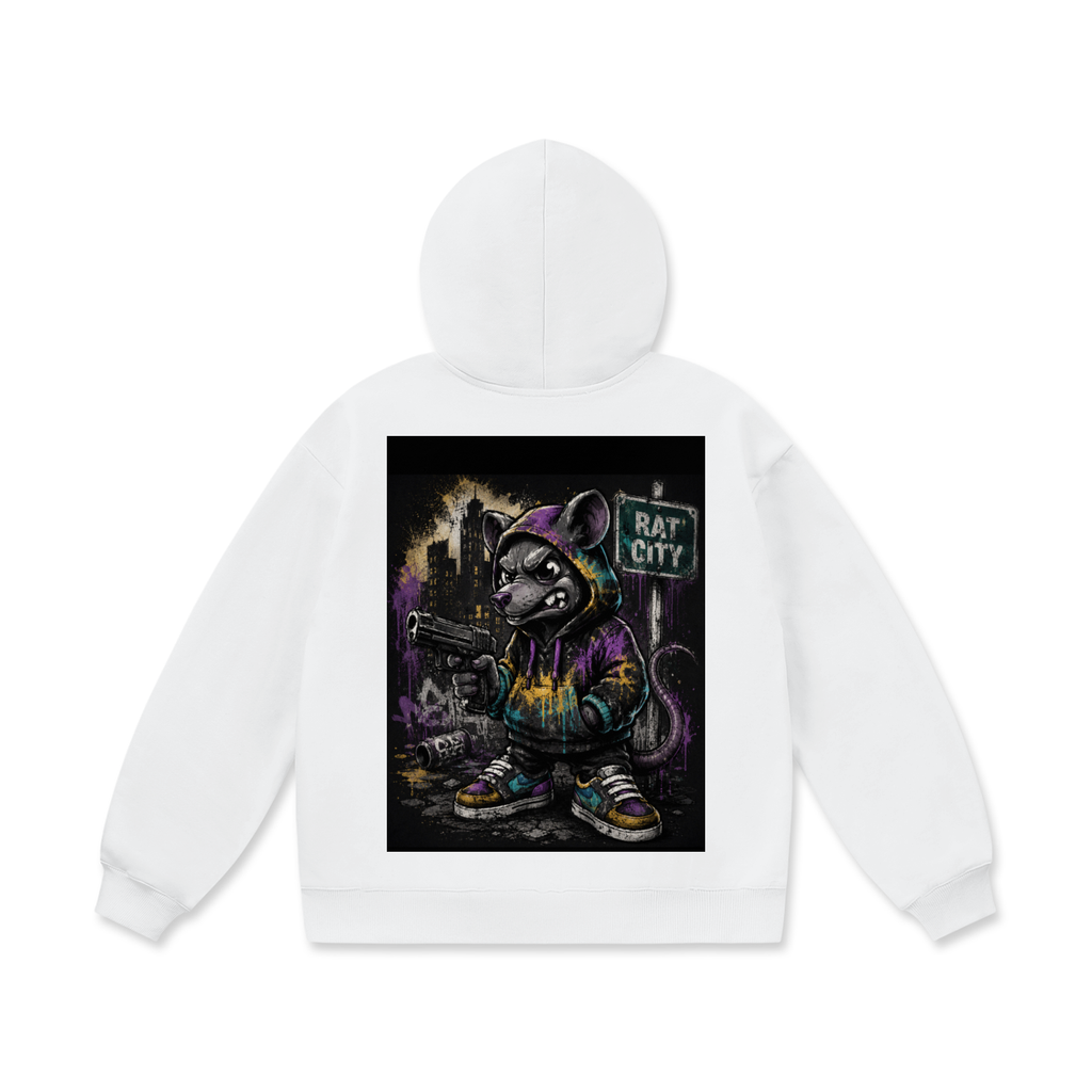 Oversize Heavyweight Fleece Hoodie