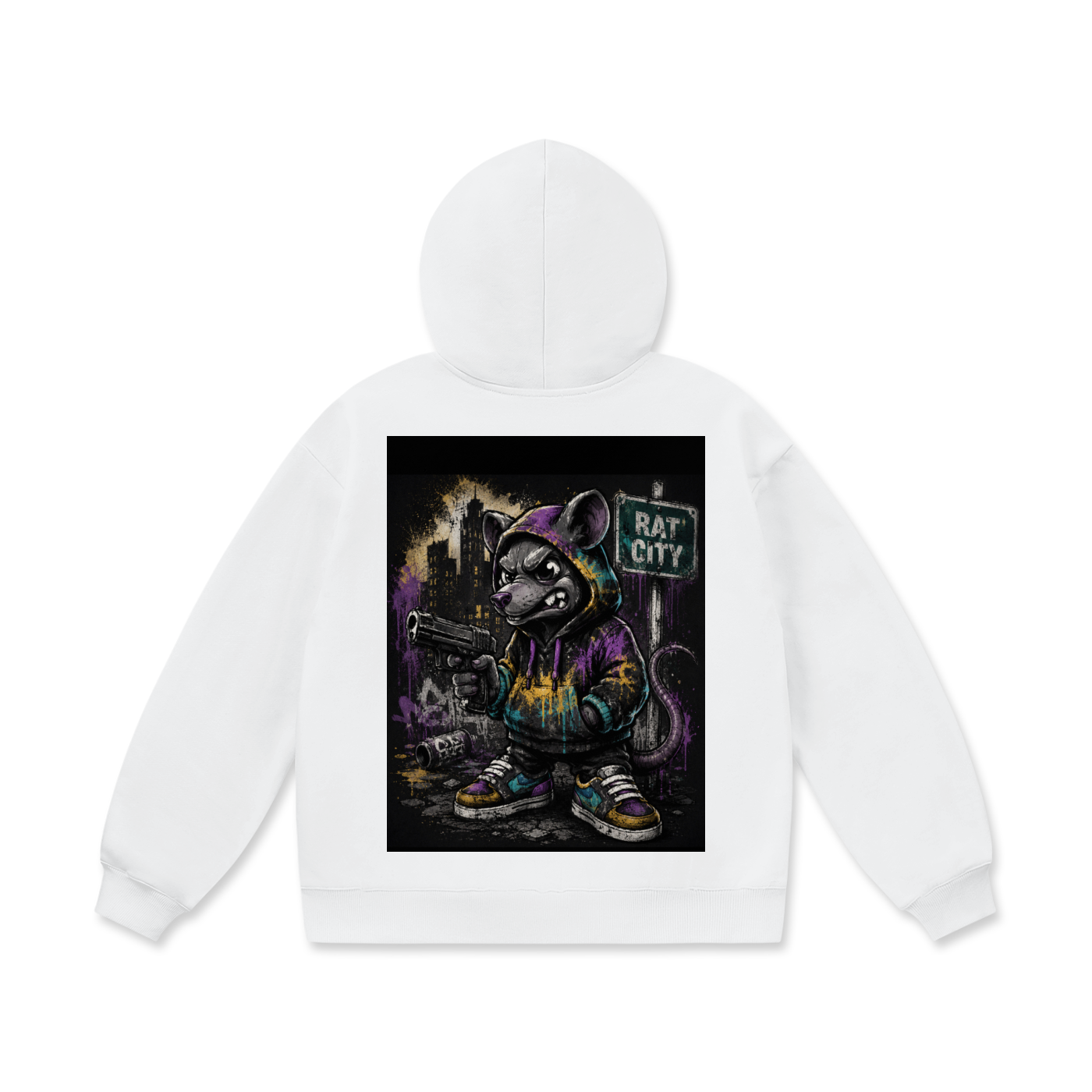 Oversize Heavyweight Fleece Hoodie