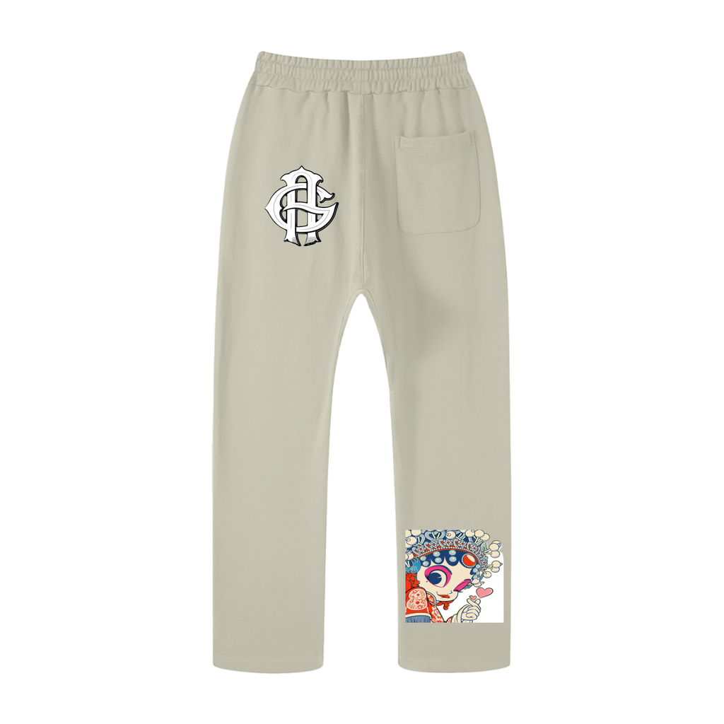 Unisex Casual Straight Leg Pants