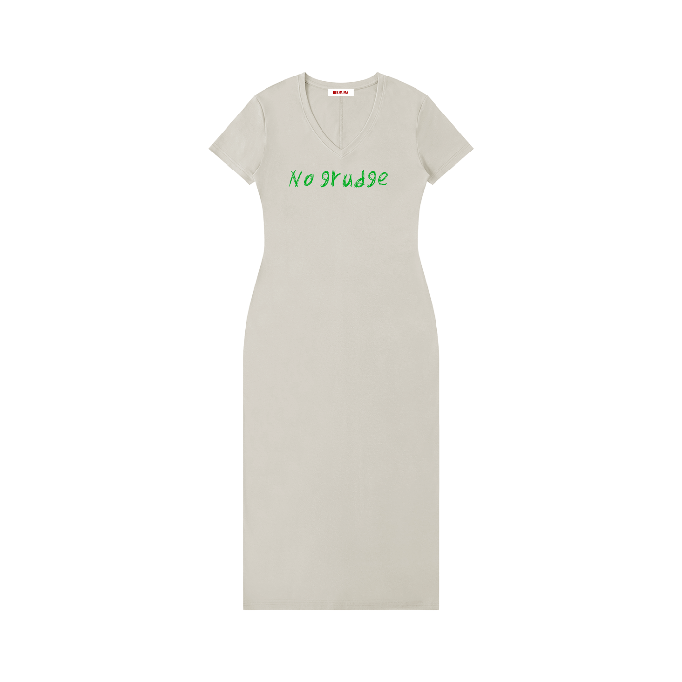 Women's V-Neck Short Sleeve Maxi Dress