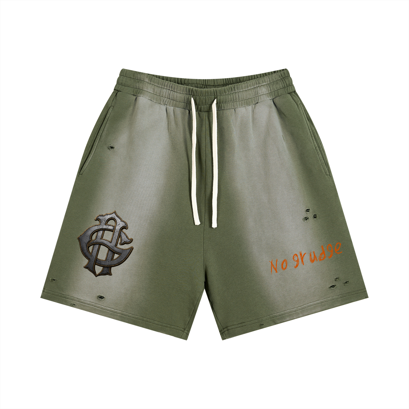 Sun Fade Distressed Shorts