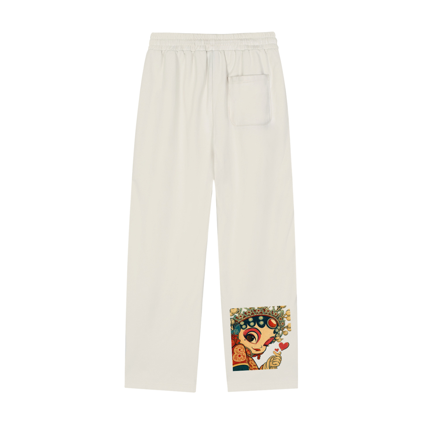 Reflection Striped Straight-Leg Sweatpants