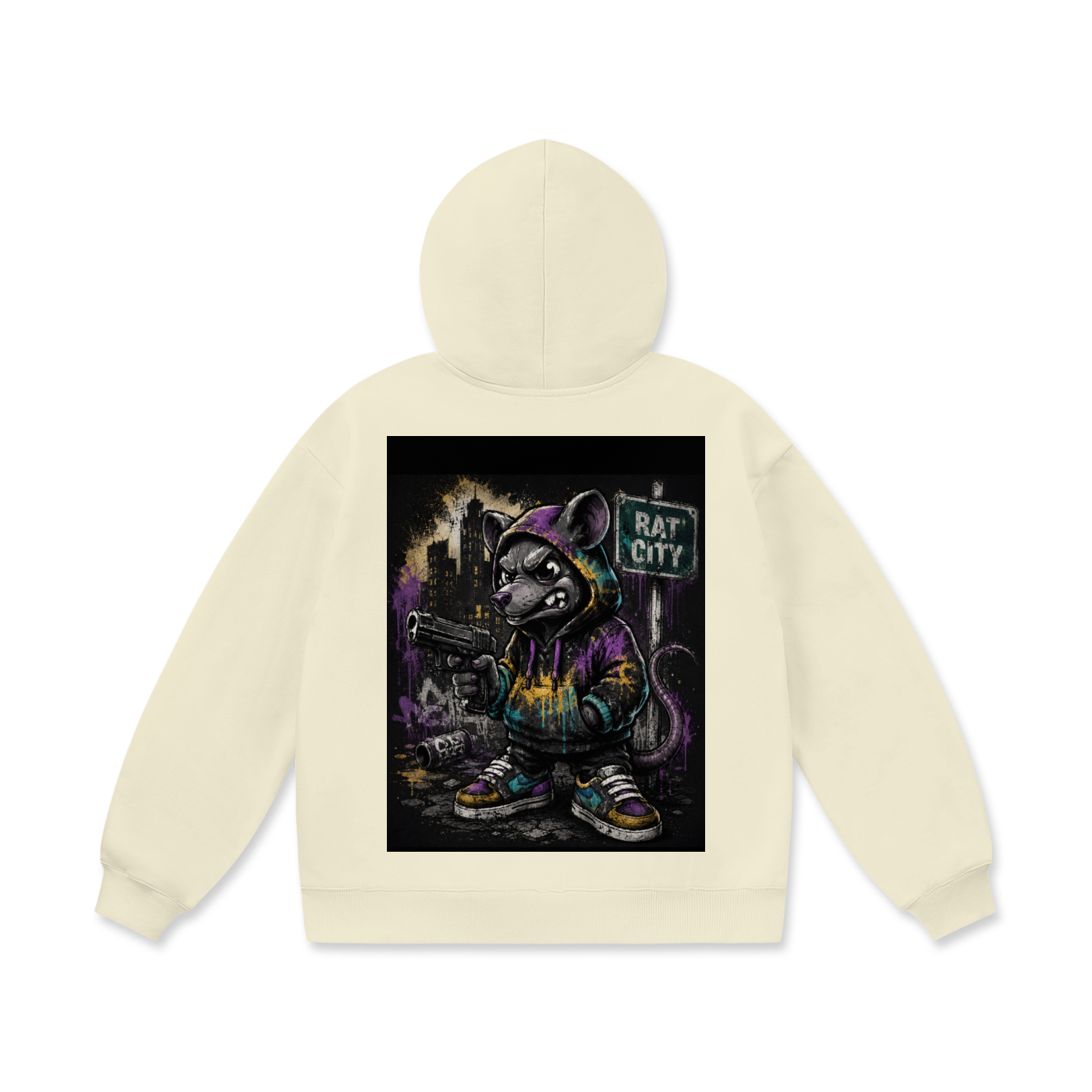 Oversize Heavyweight Fleece Hoodie