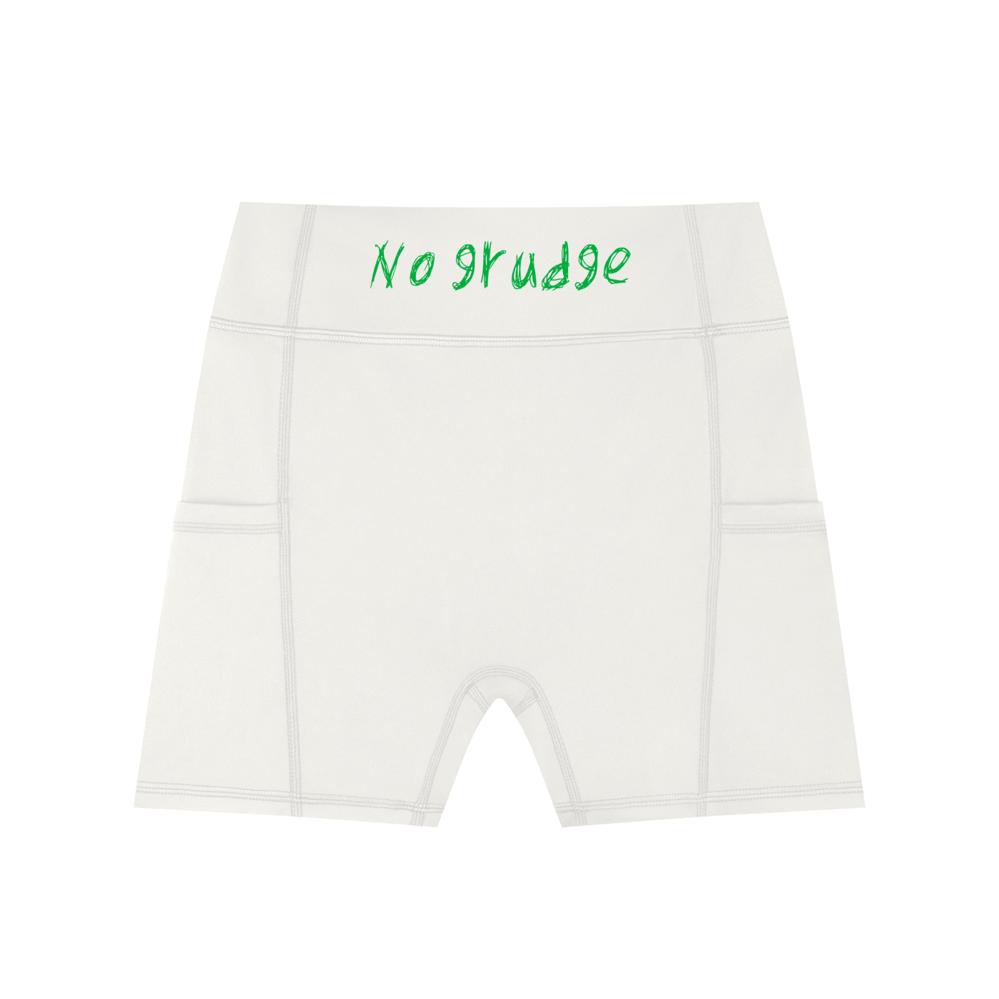 Women's High-Waisted Pocket Biker Shorts