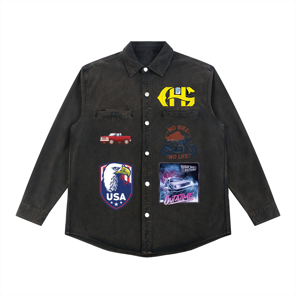Denim Vintage Washed Heavyweight Jacket