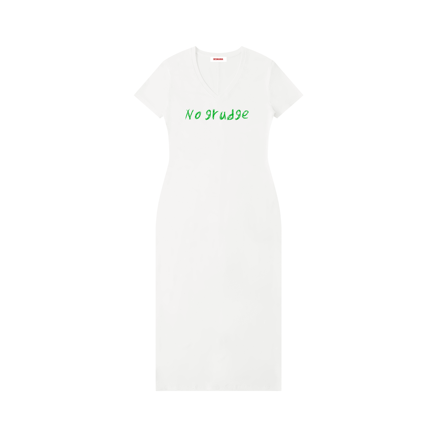 Women's V-Neck Short Sleeve Maxi Dress