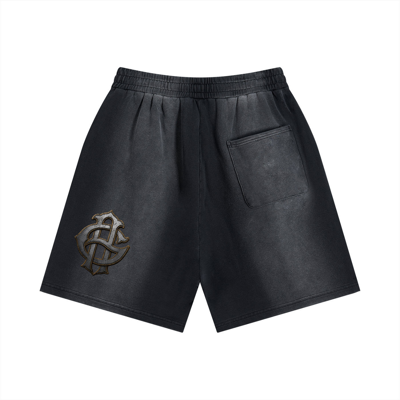Sun Fade Distressed Shorts