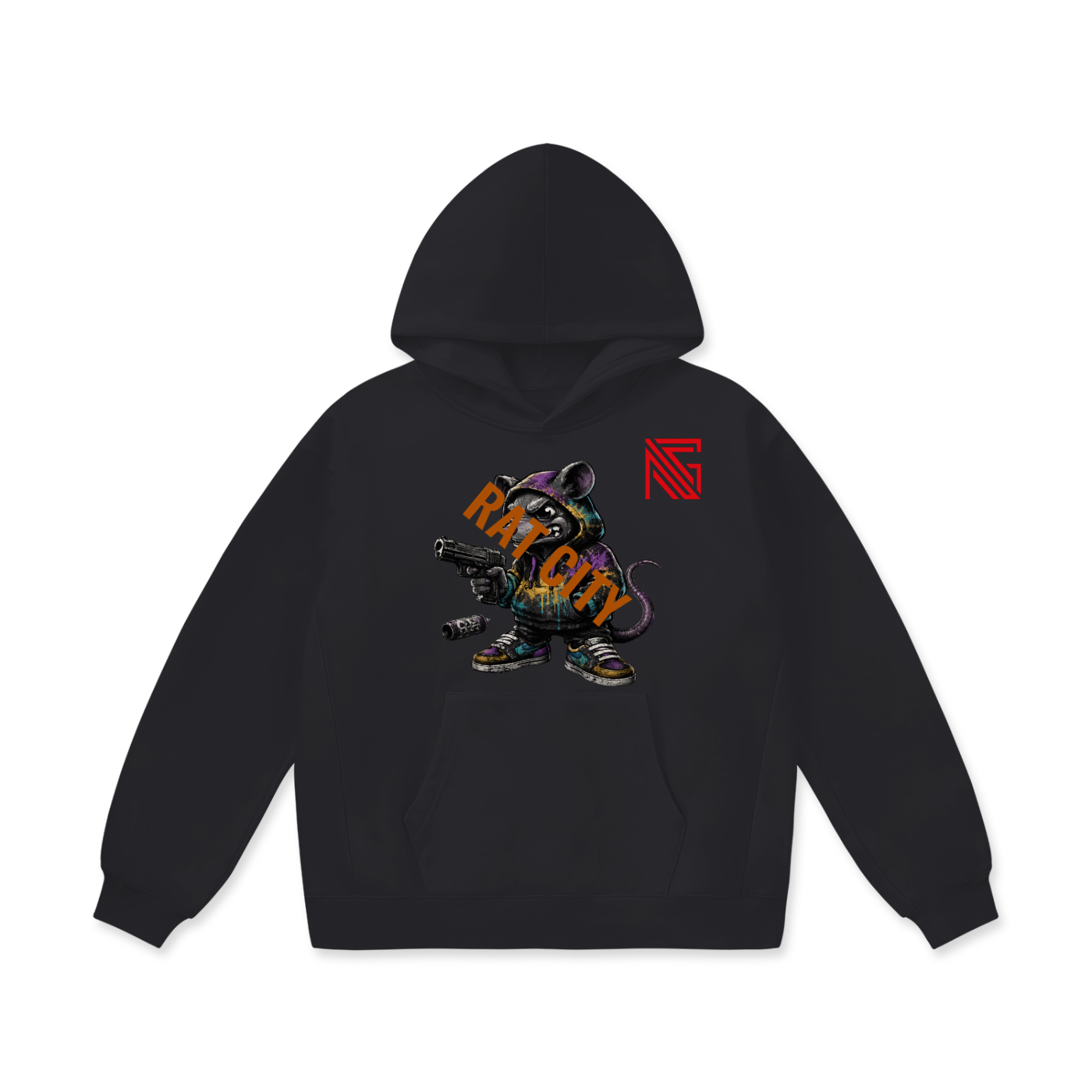 Oversize Heavyweight Fleece Hoodie