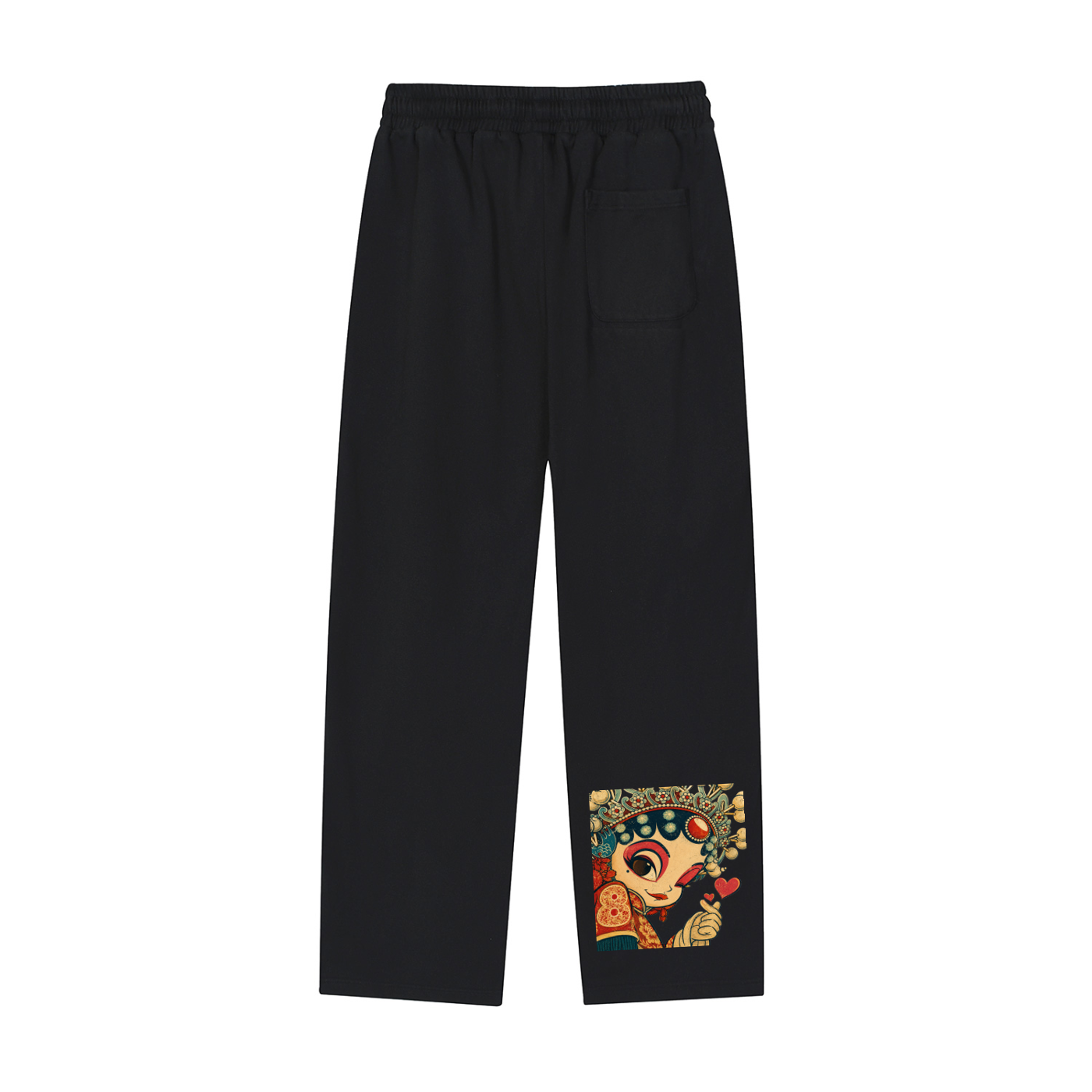 Reflection Striped Straight-Leg Sweatpants